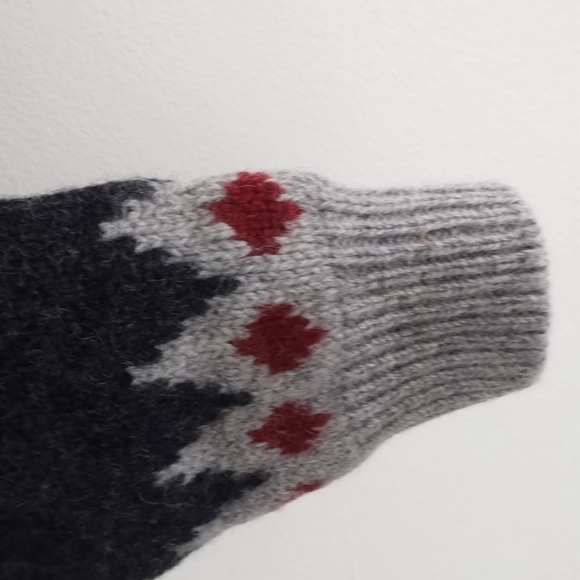 STRUCTURE LONG SLEEVE WOOL CARDIGAN SWEATER - Picture 7 of 16